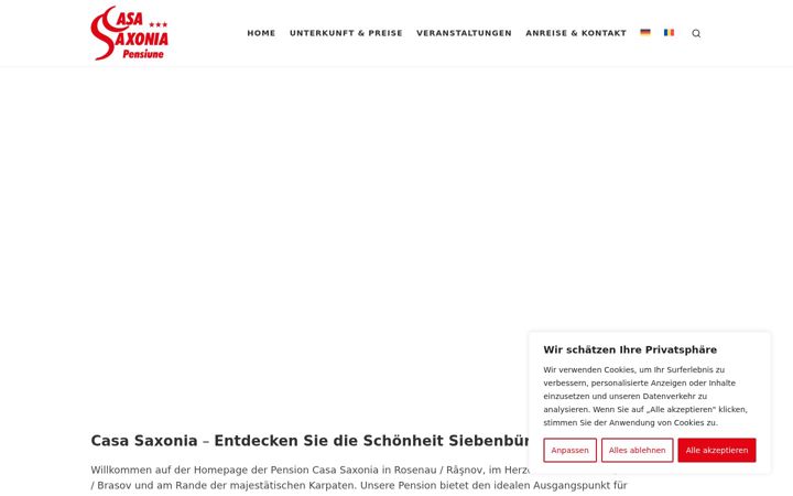 Screenshot of casasaxonia.ro