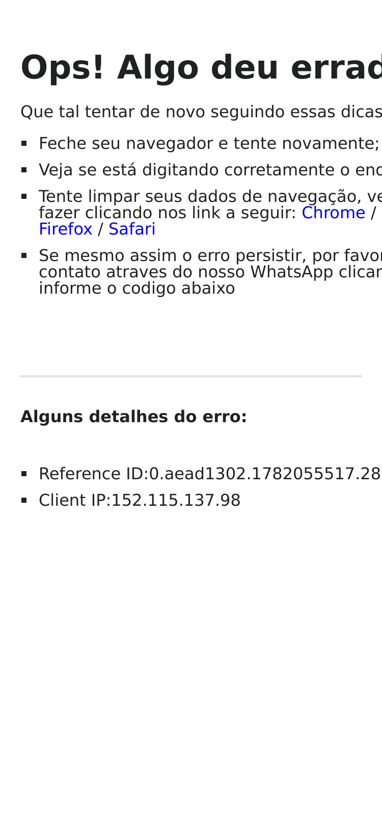 Mobile screenshot of casasbahia.com.br
