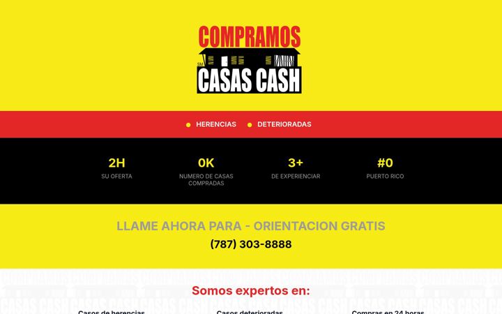Screenshot di casascash.net