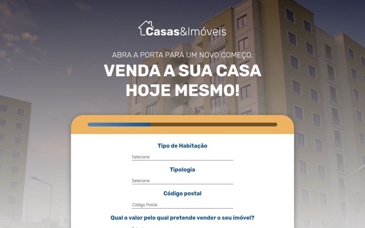 Screenshot of casaseimoveis.pt