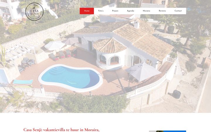 Screenshot of casasenji.be