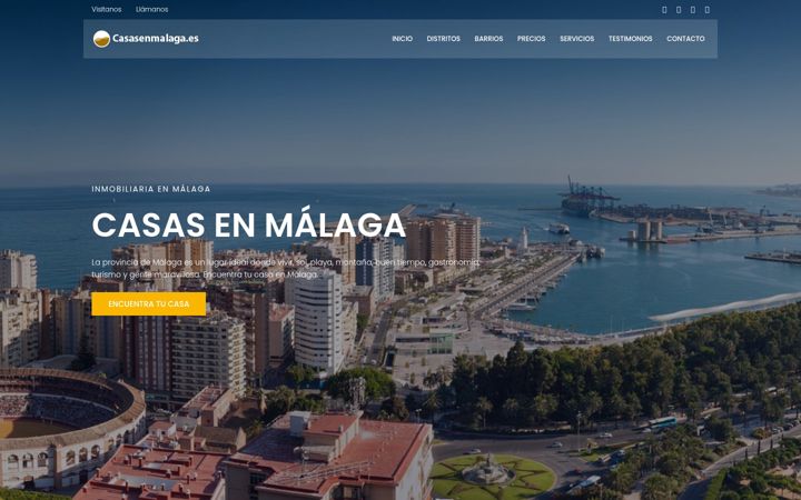 Screenshot of casasenmalaga.es