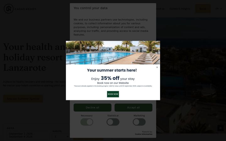 Screenshot of casasheddy.com