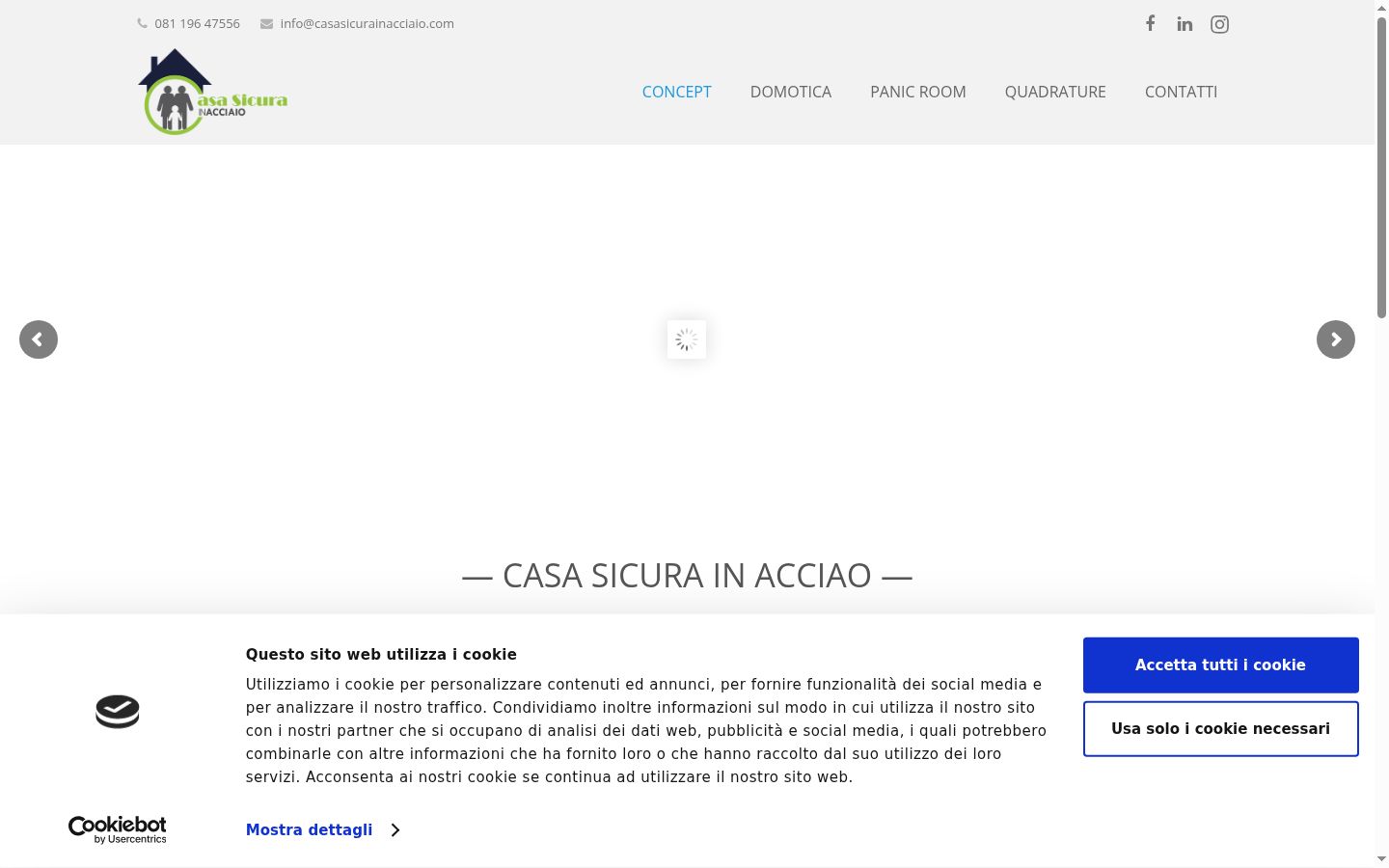 Capture d'écran de la bannière de consentement affichée avant toute interaction