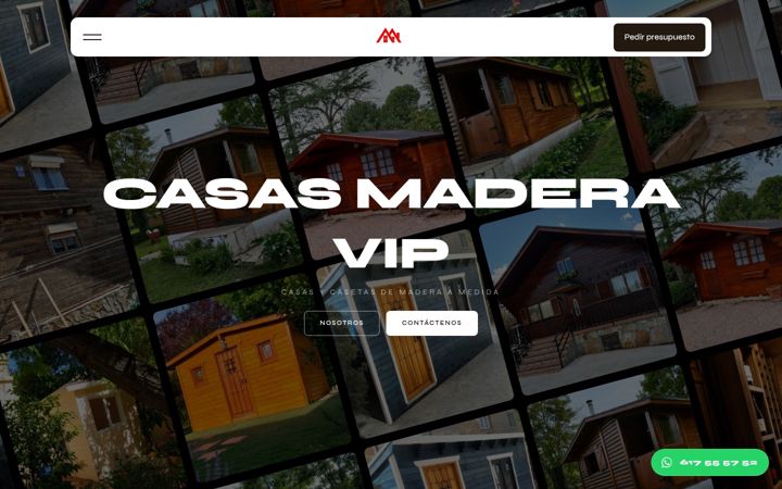 Screenshot of casasmaderavip.es