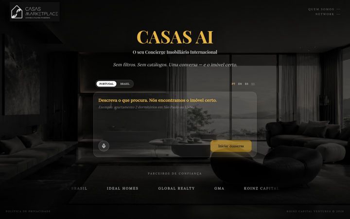 Screenshot of casasmarketplace.com