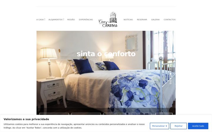 Screenshot of casasoares.pt