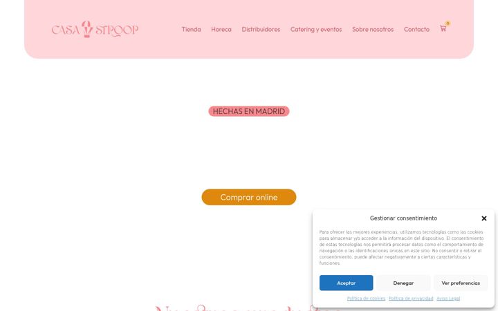 Zrzut ekranu casastroop.com