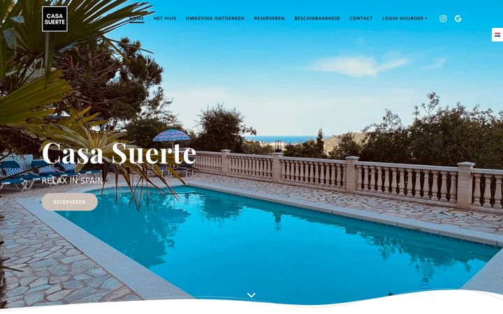 Screenshot of casasuerte.com
