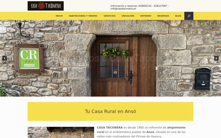 Screenshot of casataconera.es