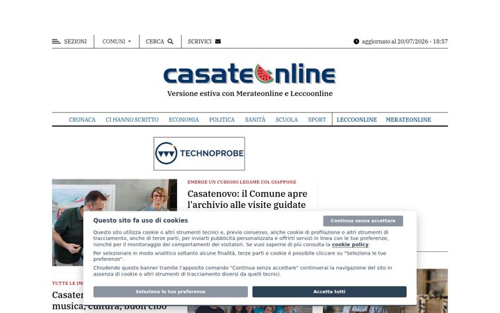 Screenshot of casateonline.it