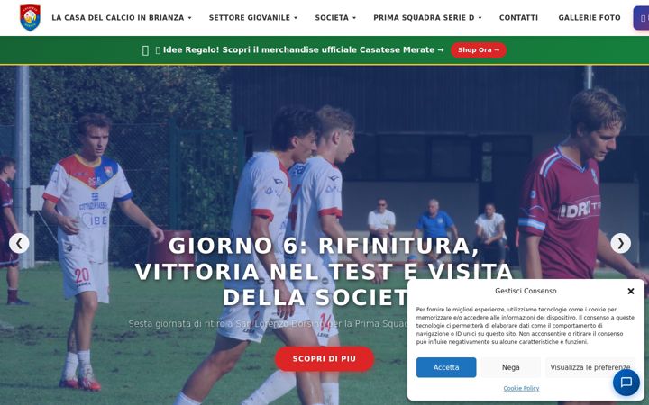 Screenshot of casatesemerate.com