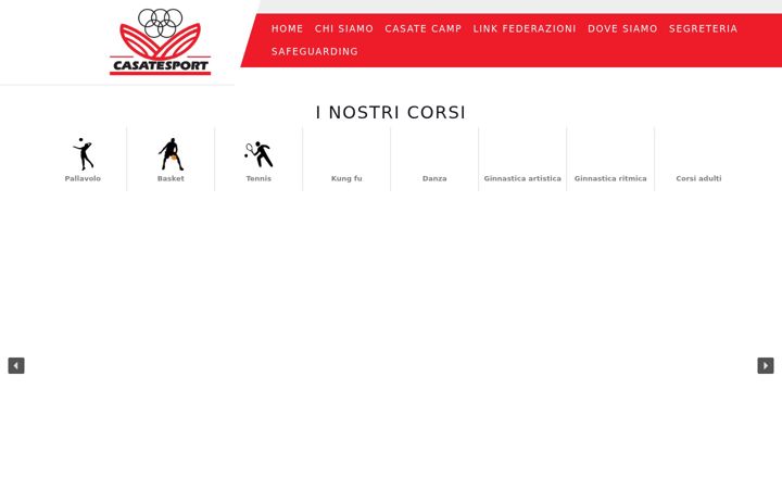 Screenshot of casatesport.it