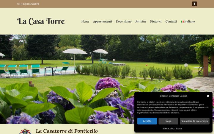 Screenshot di casatorre.it