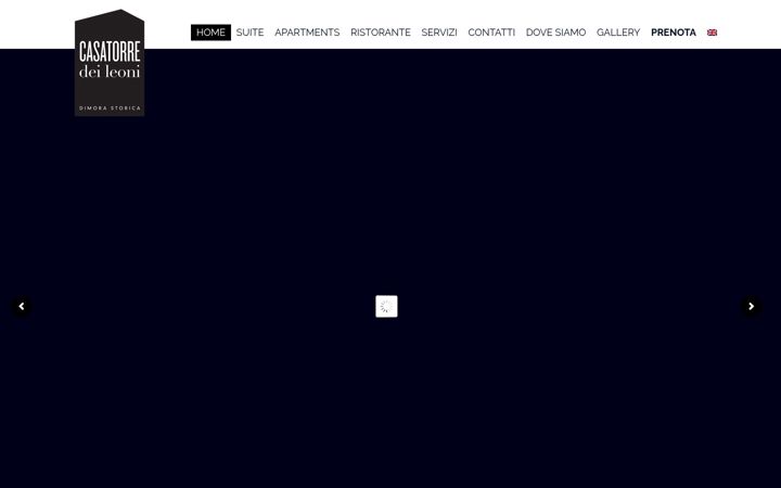 Screenshot of casatorredeileoni.it