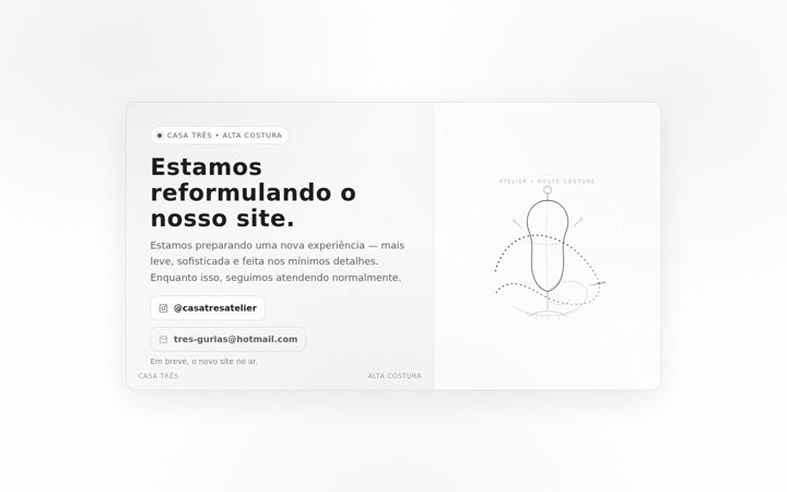 Screenshot of casatresatelier.com
