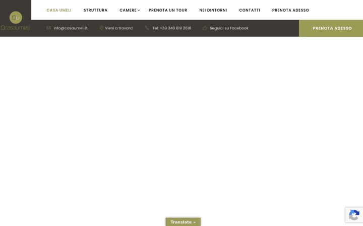Screenshot of casaumeli.it