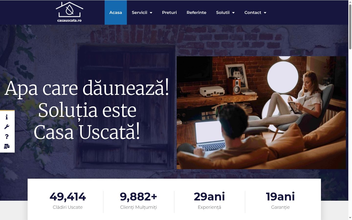 Captura de ecrã do banner de consentimento apresentado antes de qualquer interação