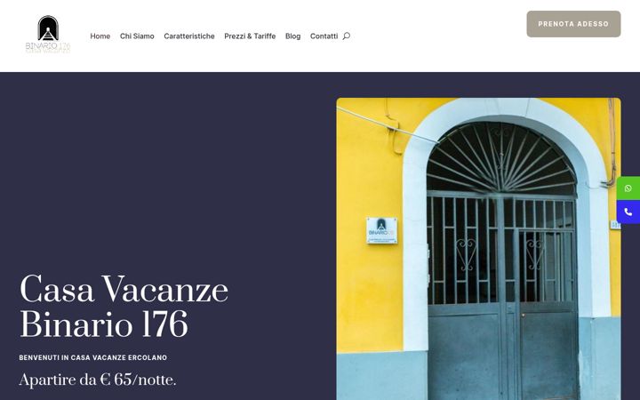 Skærmbillede af casavacanzebinario176.it