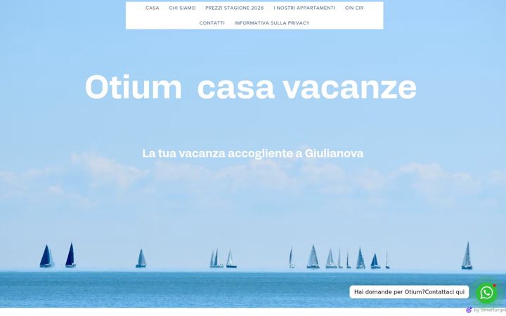 Screenshot of casavacanzegiulianova.it
