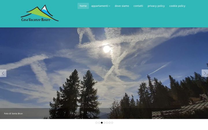 Screenshot of casavacanzeroure.it