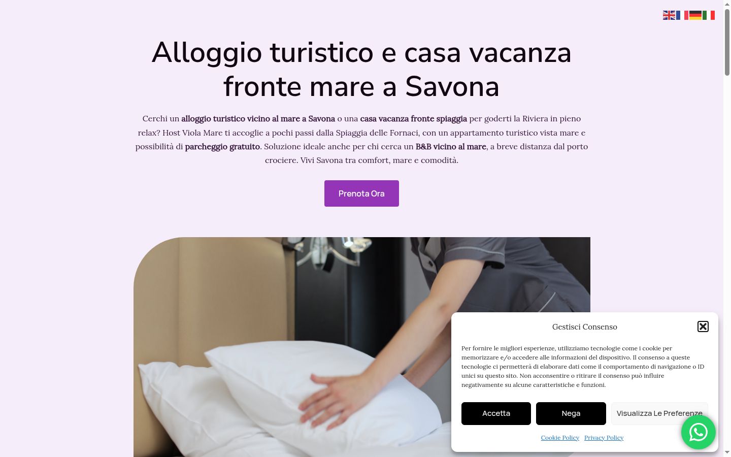 Captura de ecrã do banner de consentimento apresentado antes de qualquer interação