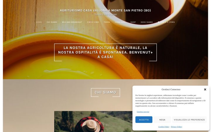 Screenshot of casavallona.com