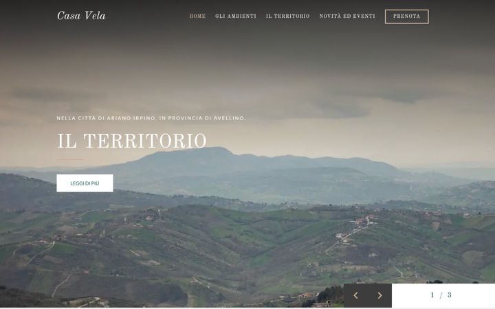 Screenshot of casavela.it