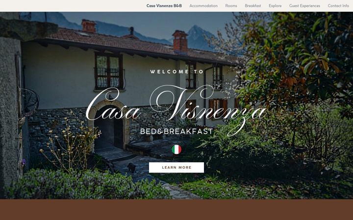 Screenshot of casavisnenza.com