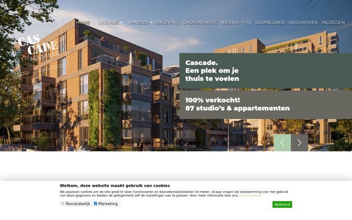 Screenshot of cascadealkmaar.nl