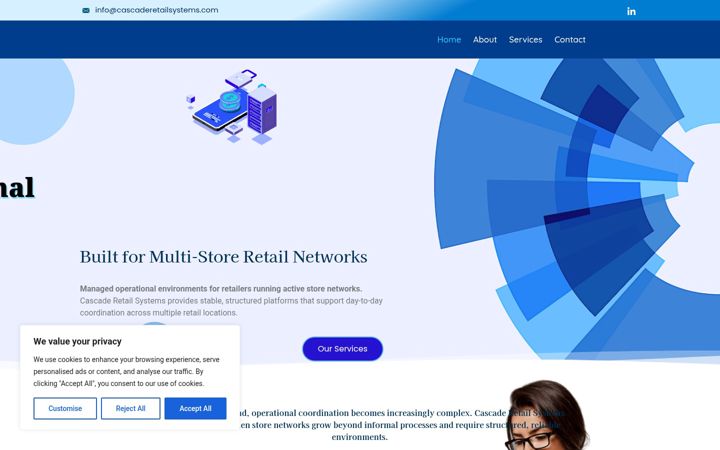 Screenshot of cascaderetailsystems.com