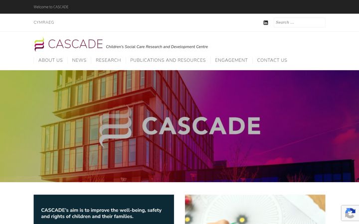 Screenshot of cascadewales.org