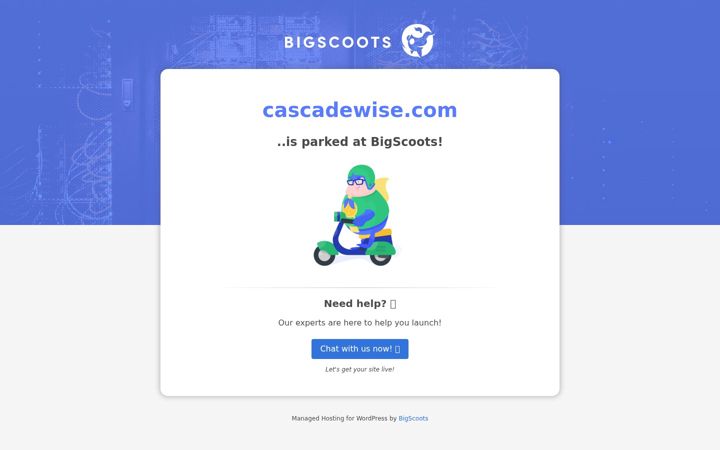 Screenshot of cascadewise.com