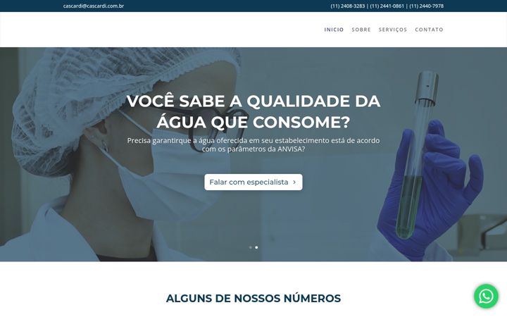 Ekrānuzņēmums no cascardi.com.br