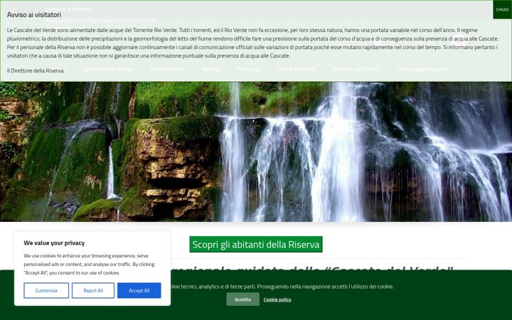 Screenshot of cascatedelverde.info