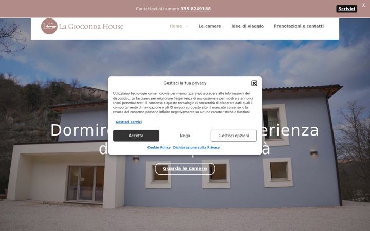 Screenshot di cascia.net