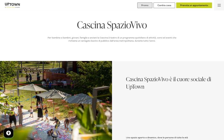 Screenshot of cascina-merlata.net