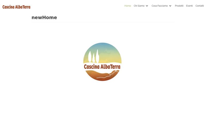 Screenshot of cascinaalbaterra.it
