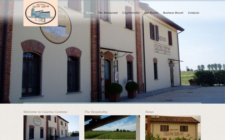 Screenshot of cascinacantone.it