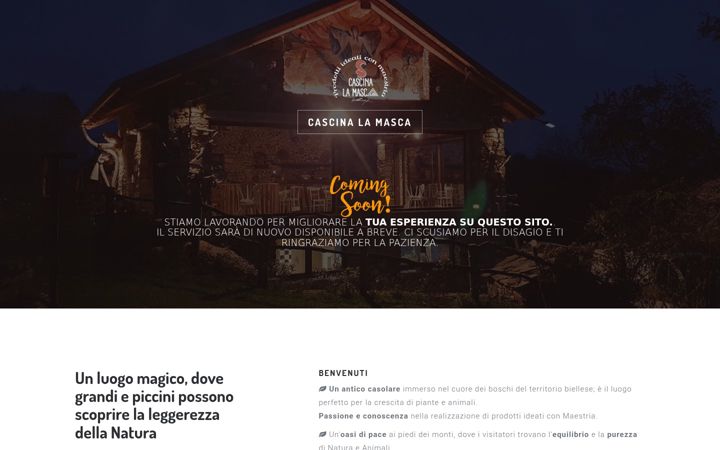Skærmbillede af cascinalamasca.it