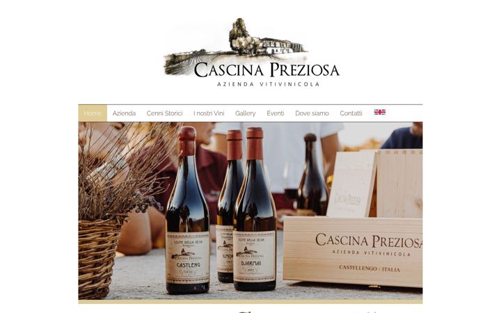 Screenshot of cascinapreziosa.it