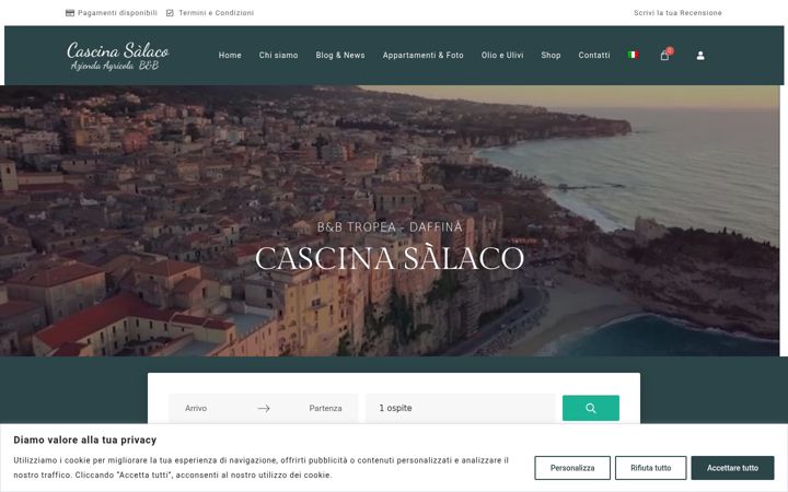 Screenshot di cascinasalaco.it