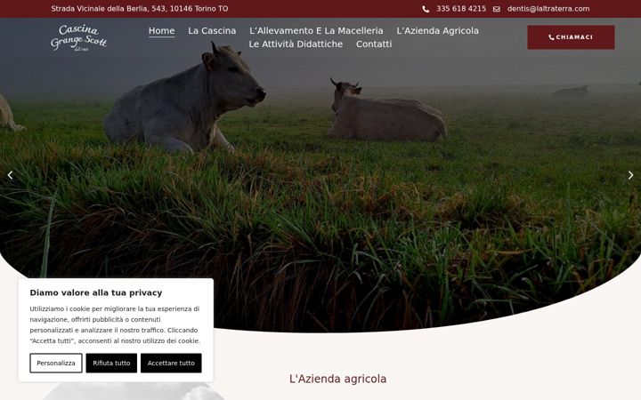 Skærmbillede af cascinatorino.it