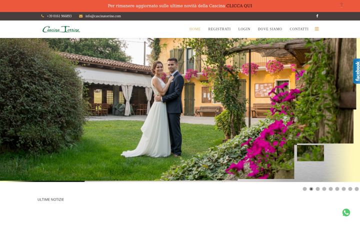 Screenshot of cascinatorrine.com