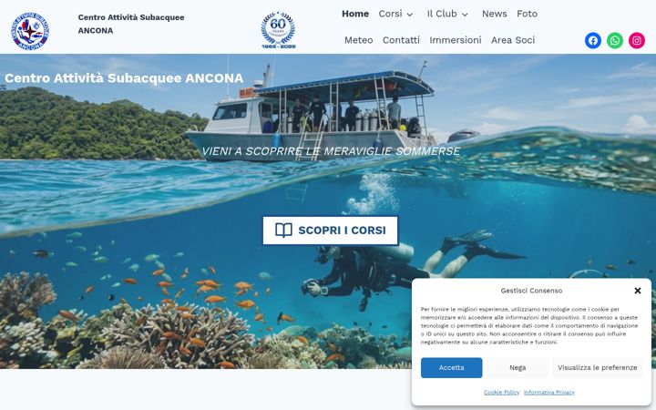 Screenshot of casdiancona.it