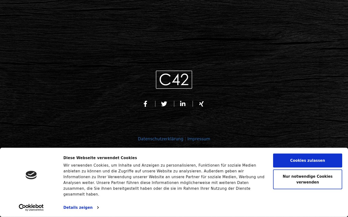 Screenshot tal-banner tal-kunsens muri qabel kwalunkwe interazzjoni