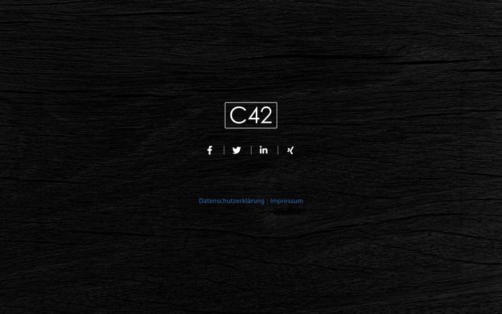Screenshot of case42.de
