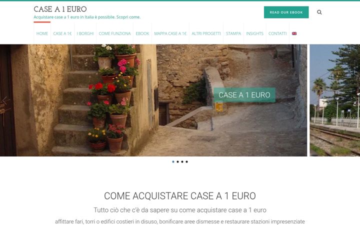 Screenshot of caseauneuro.it
