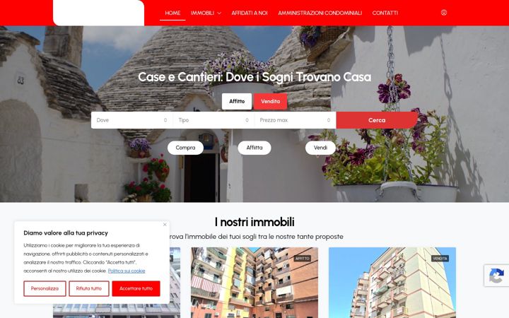 Screenshot di casecantieri.it