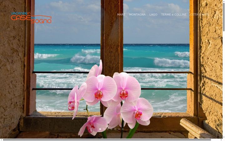 Screenshot of casedasognoinvacanza.it